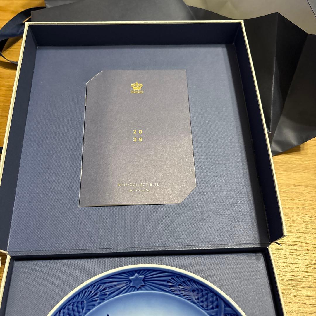 2026年 ロイヤルコペンハーゲン　イアープレート陶器皿