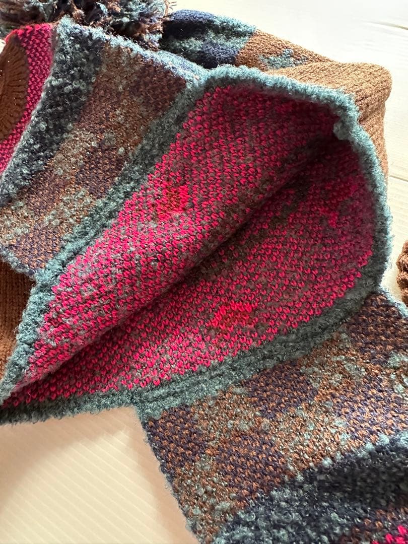 ☆新品未使用☆ Vivienne Westwood ポンポン付きニット帽