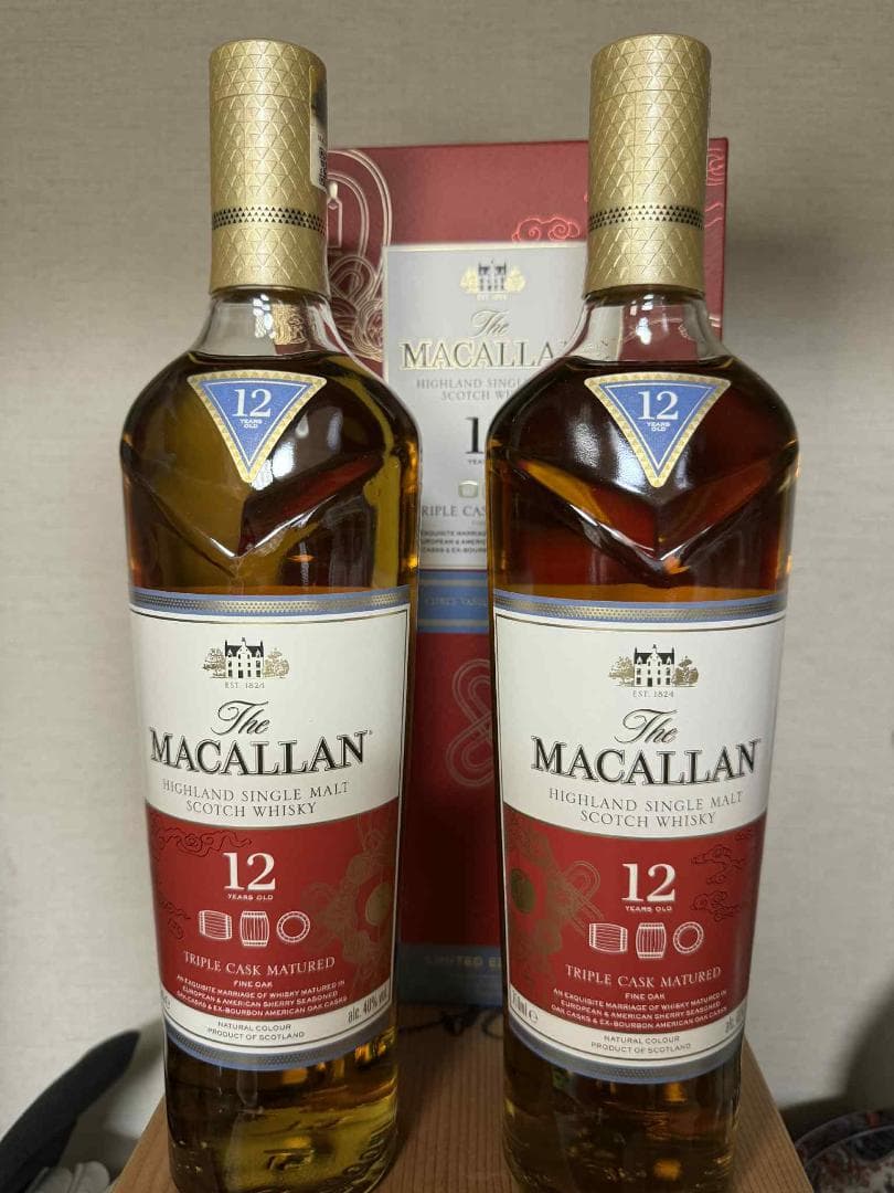 ウイスキー macallan triper cask matured