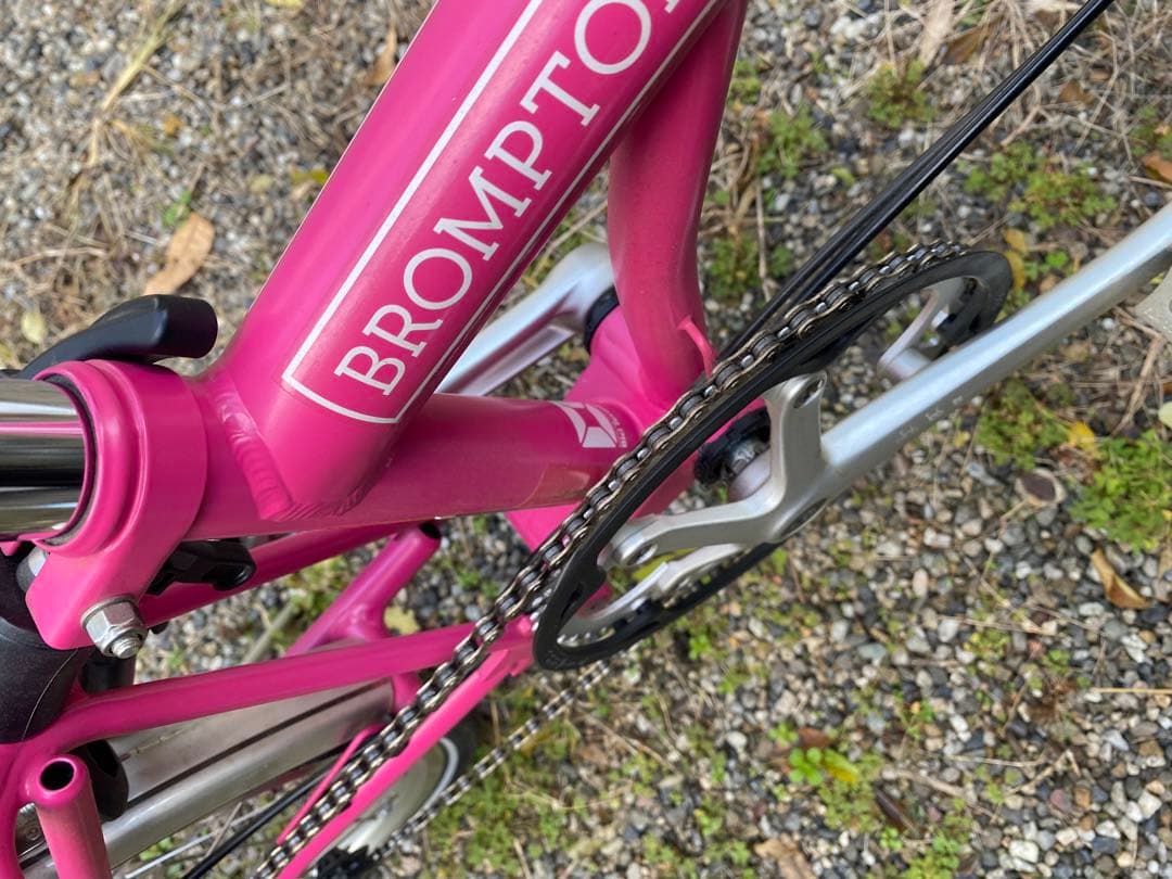 BROMPTON 折りたたみ自転車 ピンク