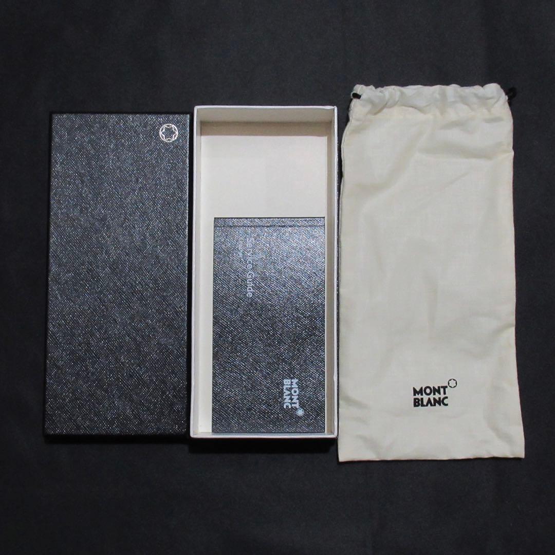 モンブラン ペンケース ペンポーチ ネイビー 1本用 114569