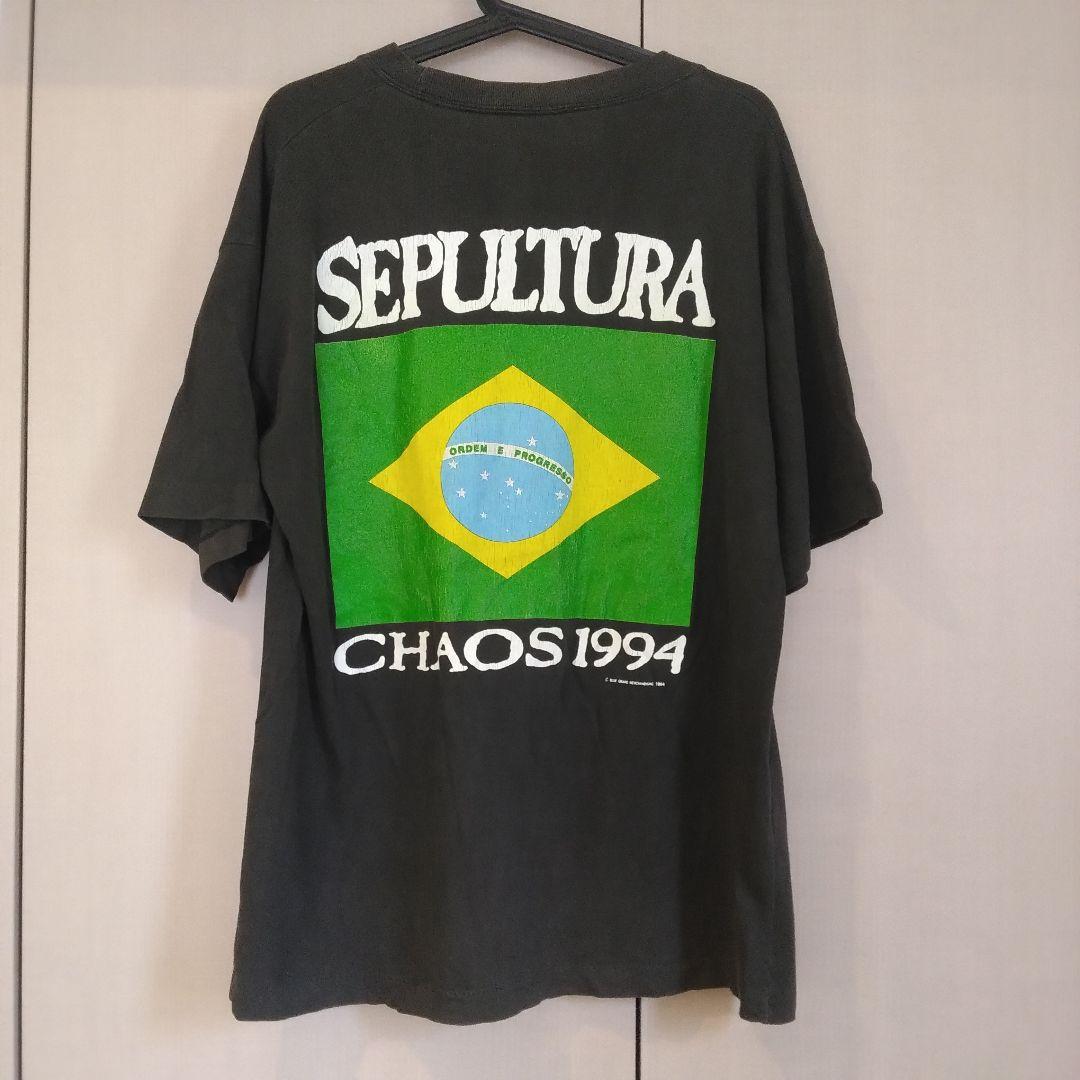SEPULTURA Tシャツ 94年購入 Lサイズ ブラック　90s