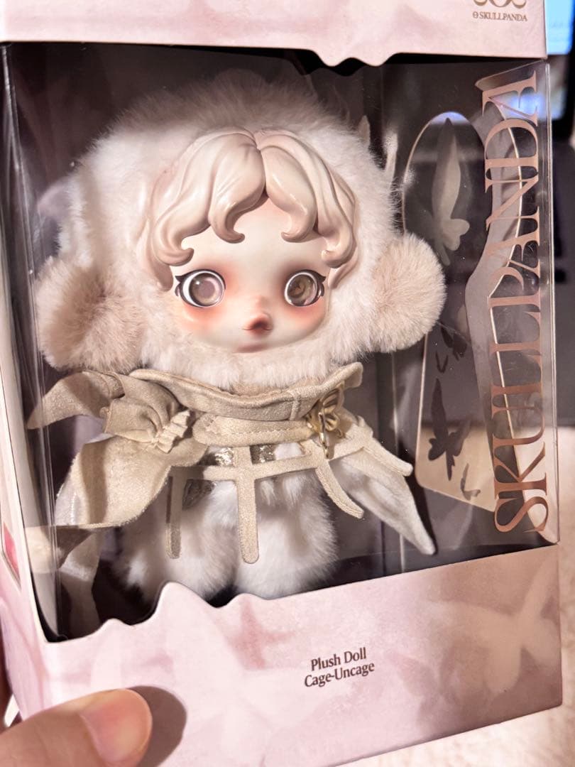 スカルパンダ上海限定 SkullpandaCage-围与困　ぬいぐるみペンダント