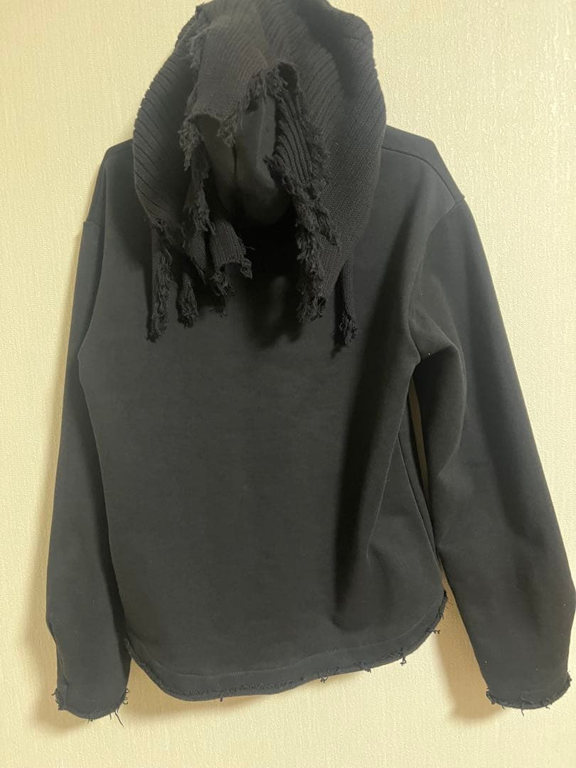 GRANCY グランシー　ニットレイヤードデザインジップフーディS本日大幅値引き