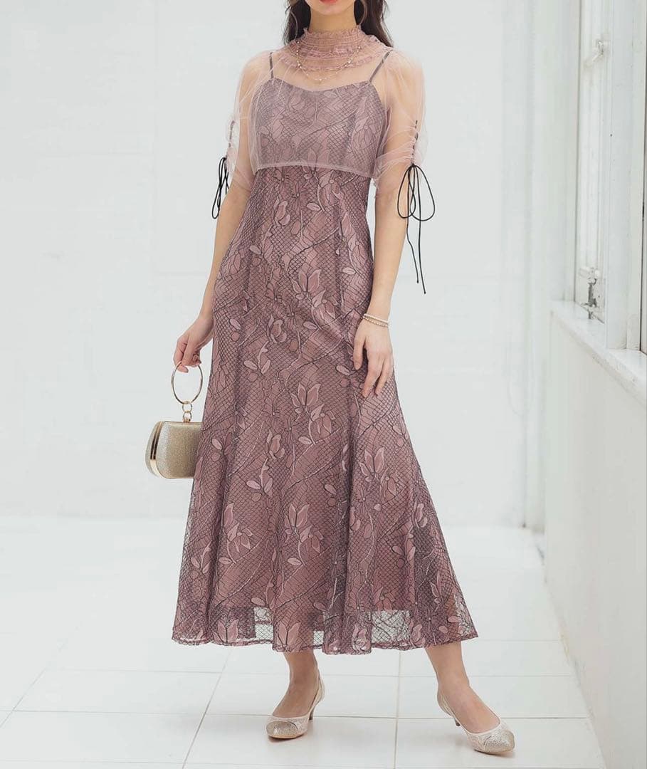 Dorry Doll ブラウスセットフラワーレースドレス