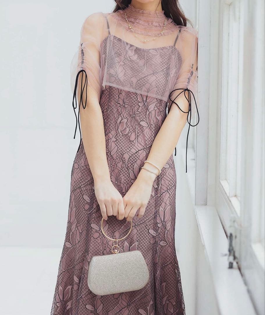 Dorry Doll ブラウスセットフラワーレースドレス