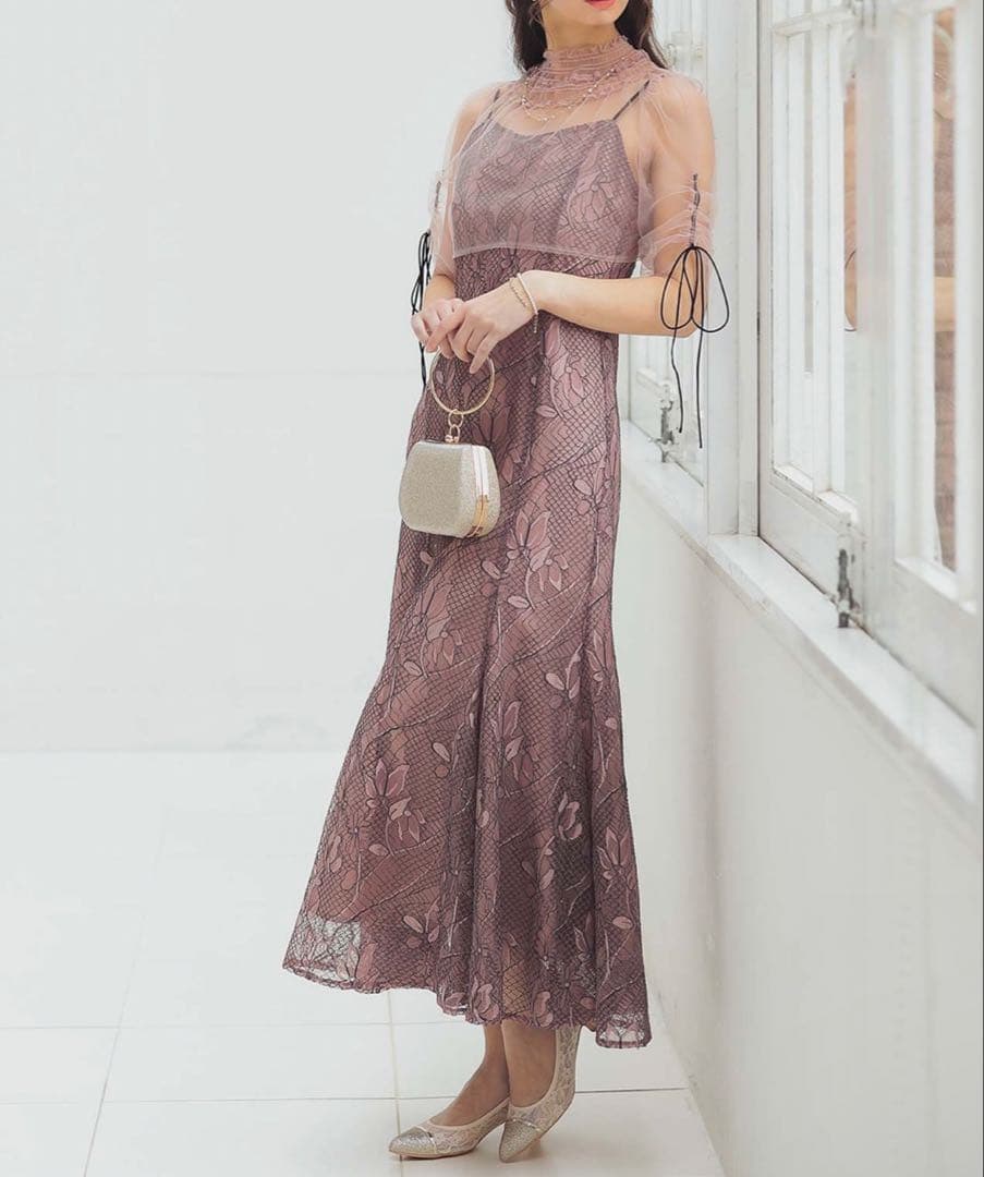 Dorry Doll ブラウスセットフラワーレースドレス