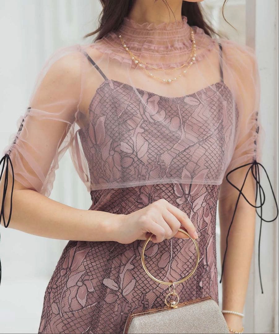 Dorry Doll ブラウスセットフラワーレースドレス