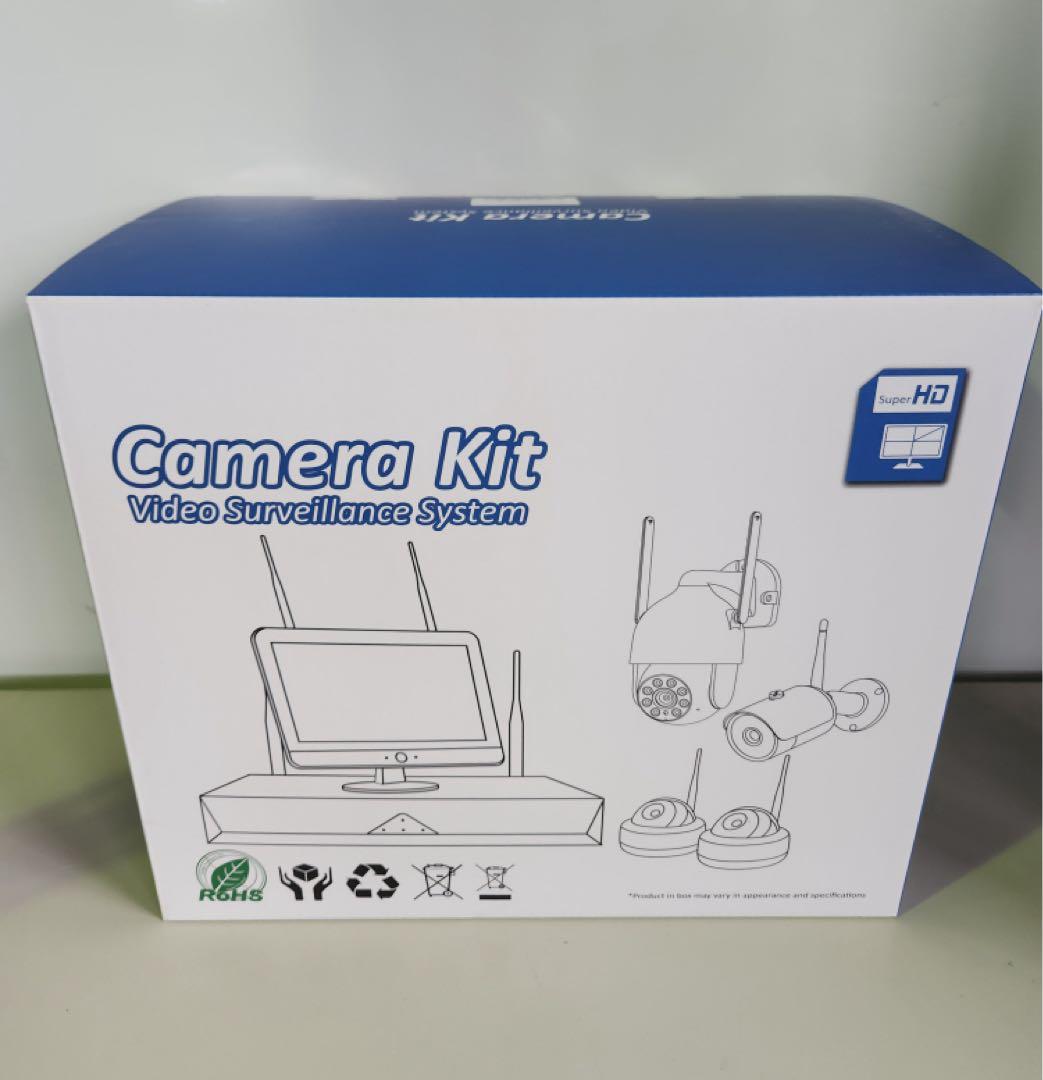 JENNOV 防犯カメラ 屋外 IP66防水防塵 500万画素 超高画素 モニタ