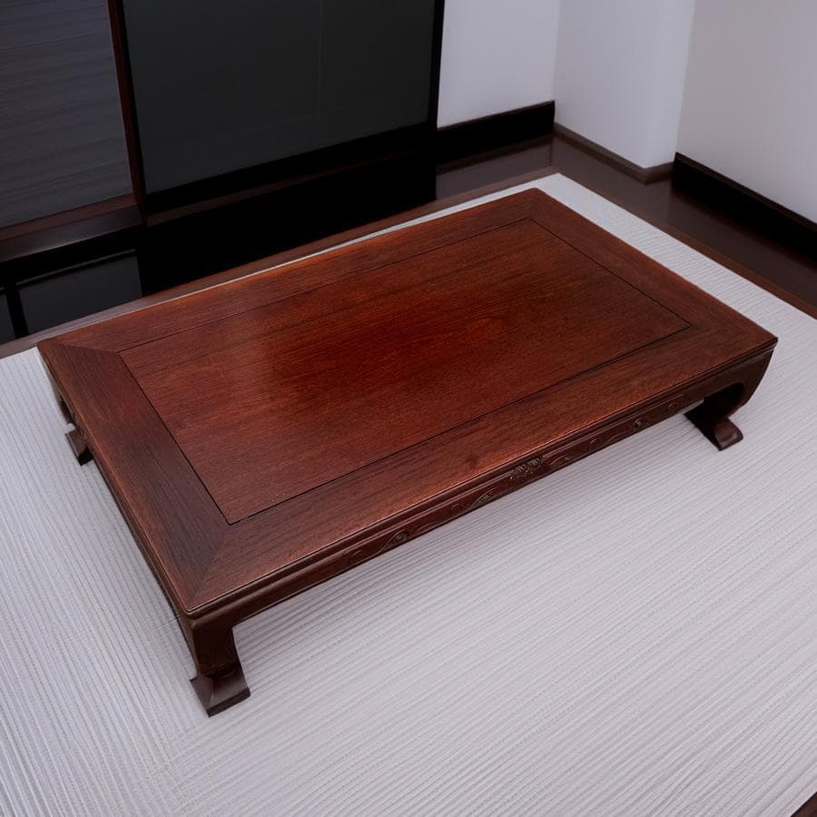 カリモク 家具 本花梨高級座敷机 ME5090KR 座卓テーブル