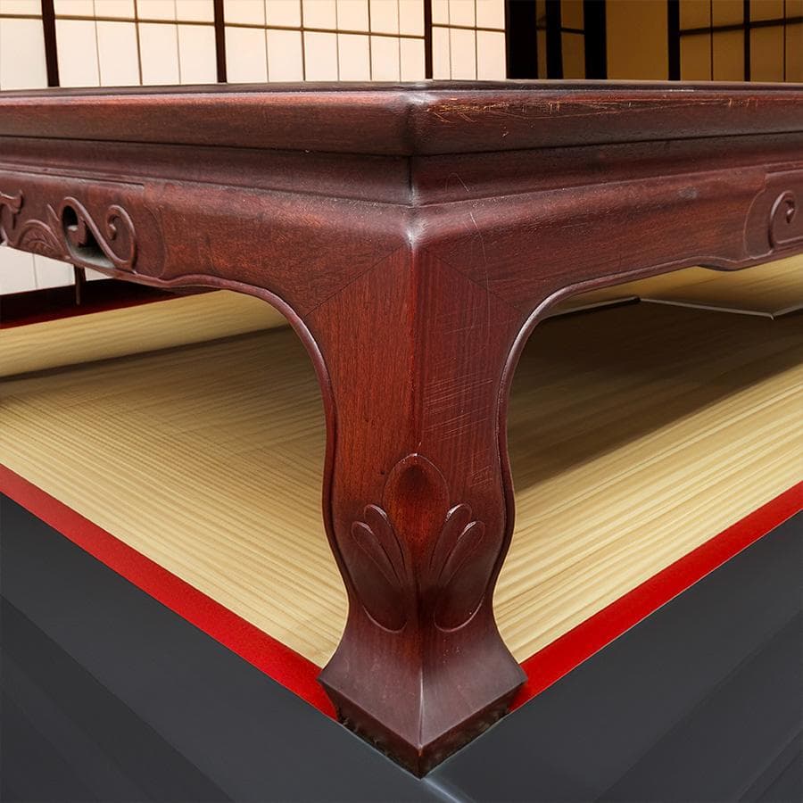 カリモク 家具 本花梨高級座敷机 ME5090KR 座卓テーブル