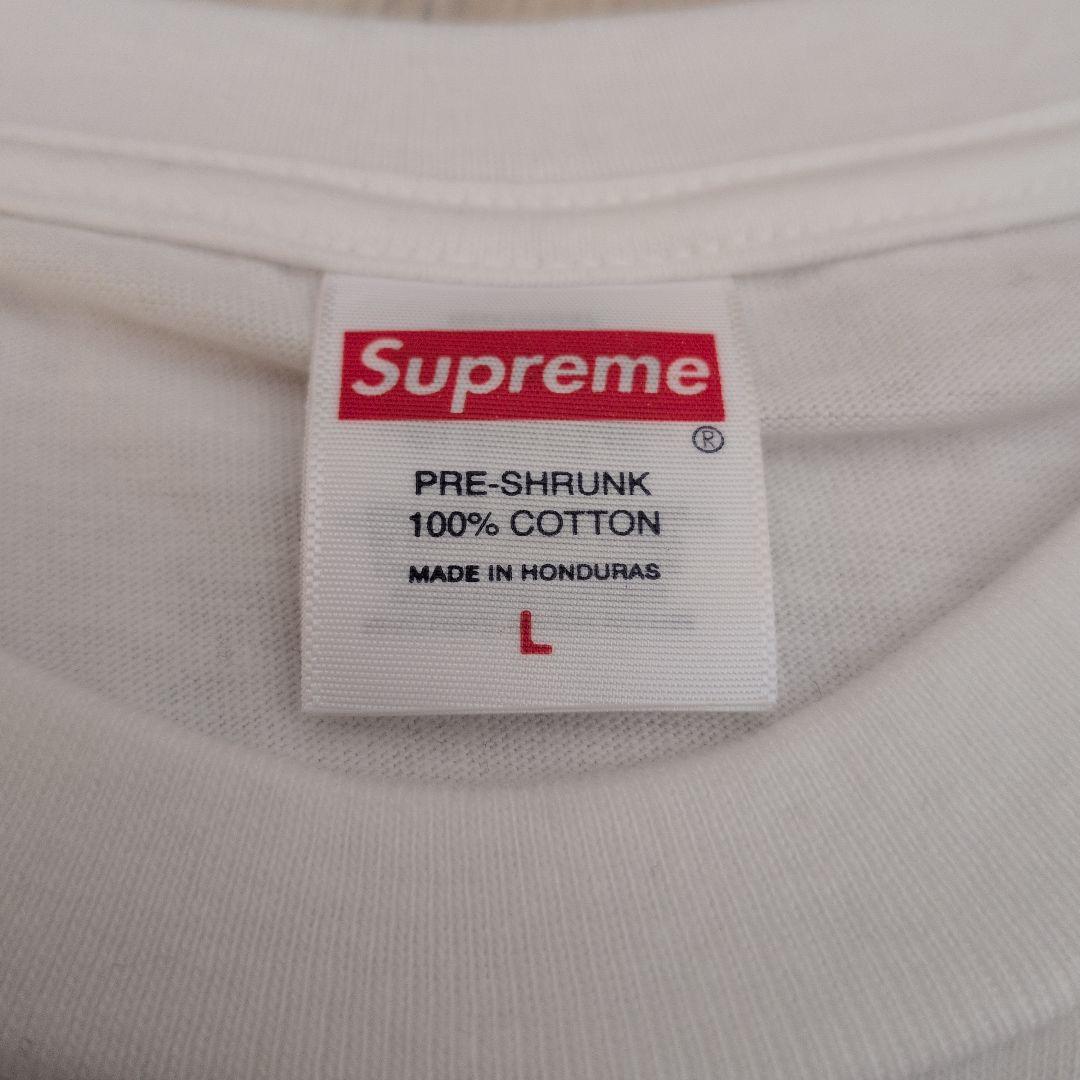 Supreme man Tee ホワイト Lサイズ