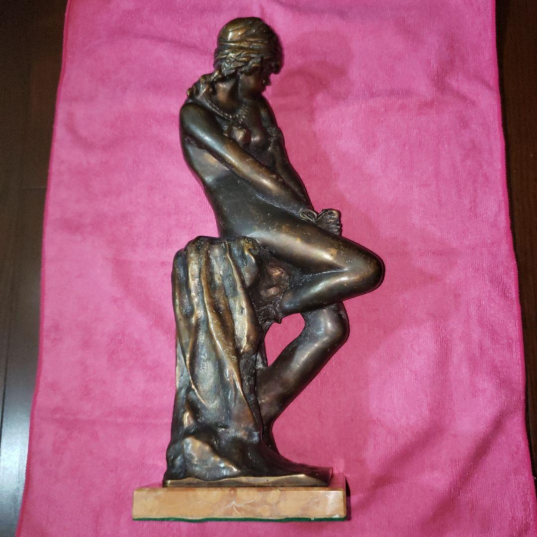 Giacomo ginotti- slave奴隷。ブロンズ彫刻 美術品