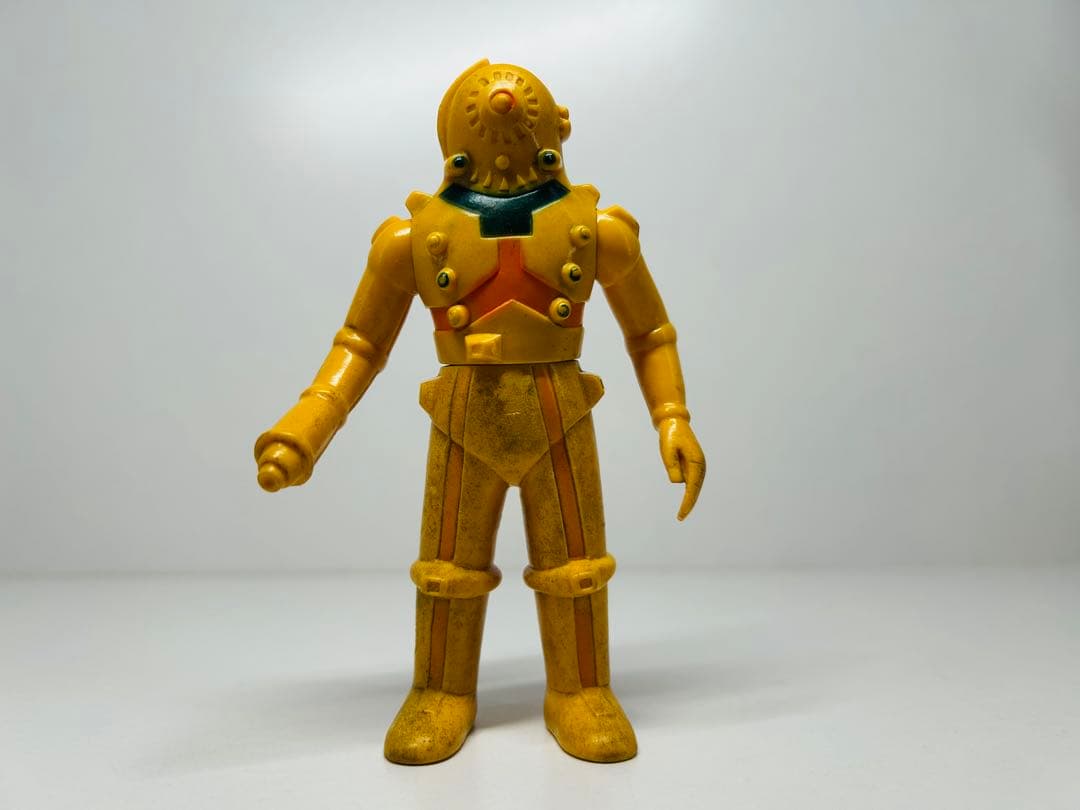 ブルマァク　ベスビオス　レッドバロン　ソフビ ロボット　ミニソフビ