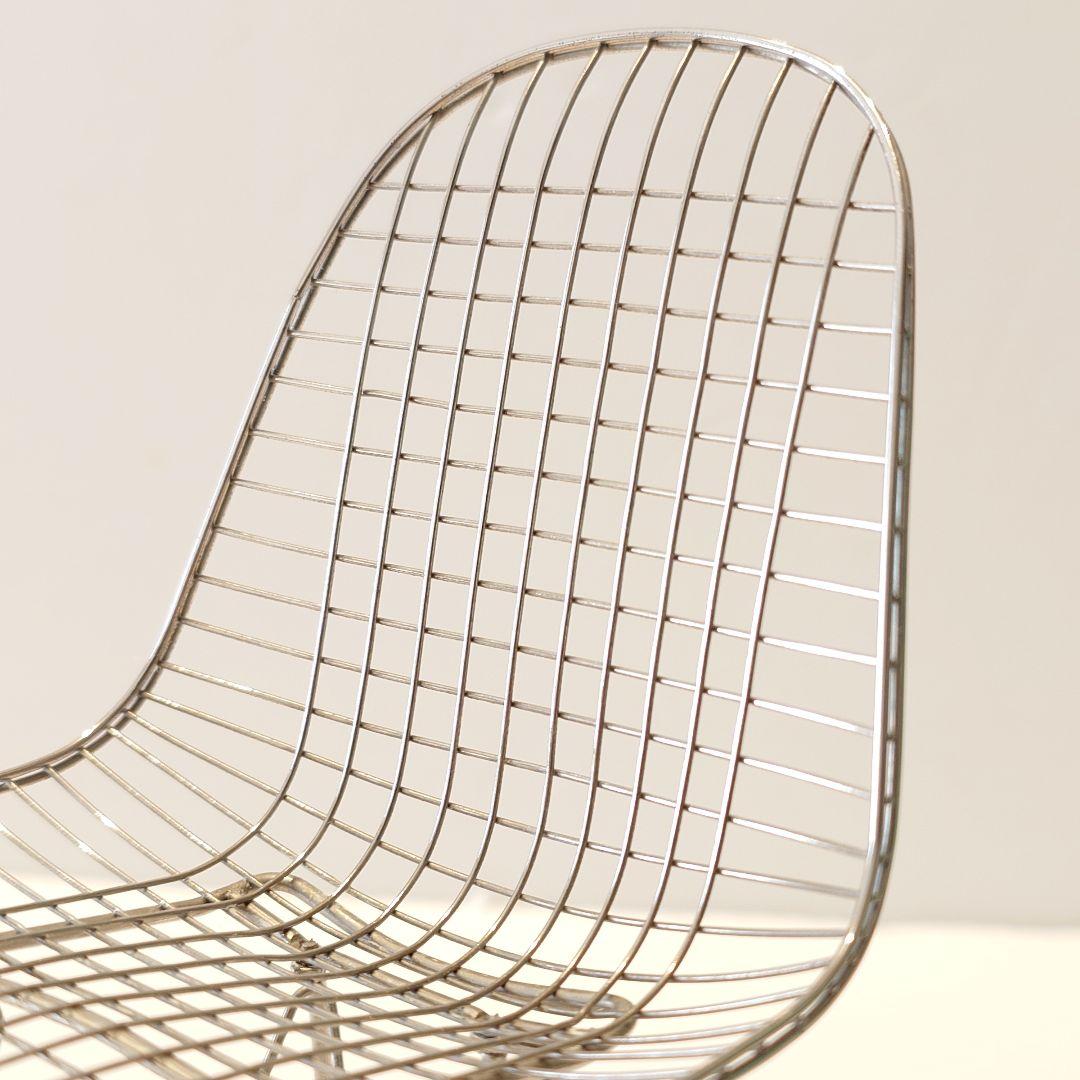 VITRAミニチュアコレクション★イームズワイヤーチェアDKR★1/6サイズ★