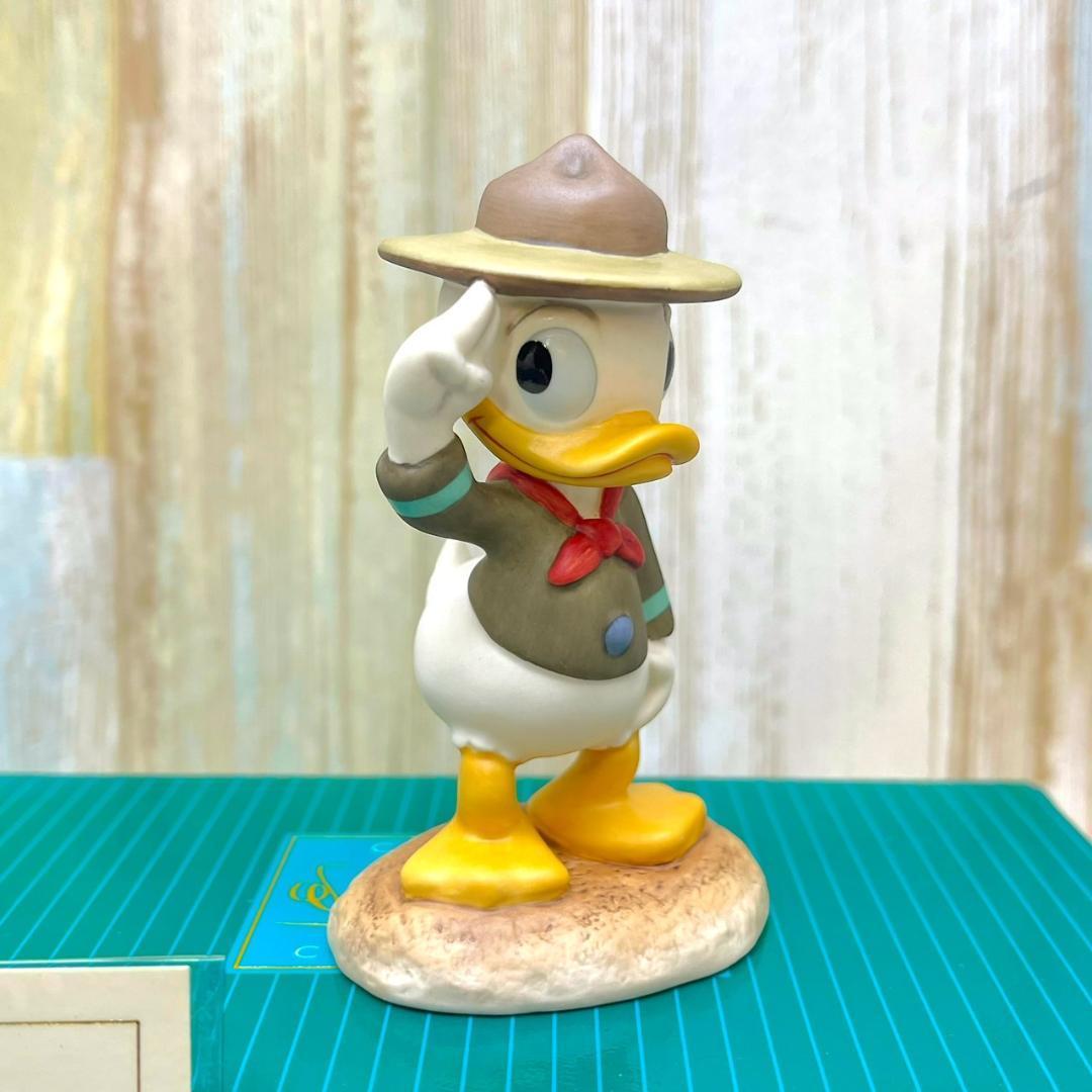 レア★WDCC ドナルドダック ドナルドの少年団長 ボーイスカウト フィギュア