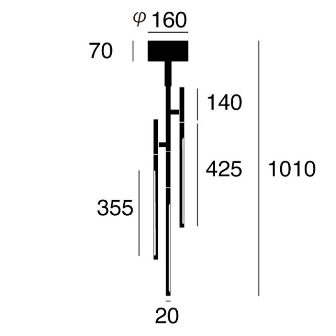 VISION 3 LED CEILNG LAMP ビジョン3シーリングランプ