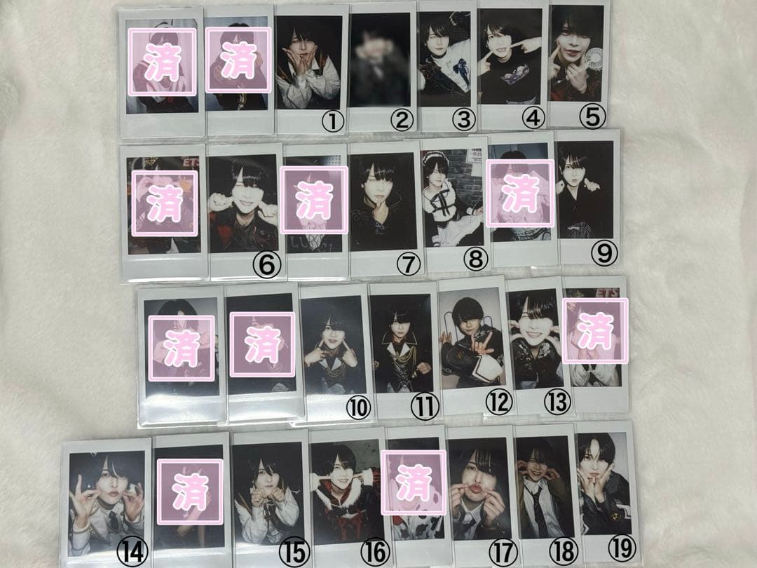 らぶしっく せーぶぽいんと えつや ソロチェキ ピンチェキ バラ売り可