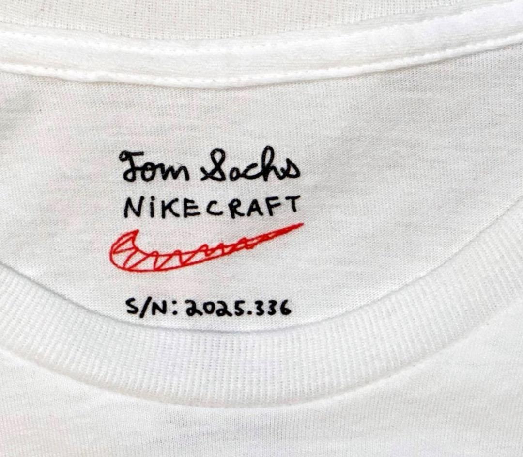 新品 おまけ Tom Sachs NIKECRAFT i.S.R.U. Tシャツ