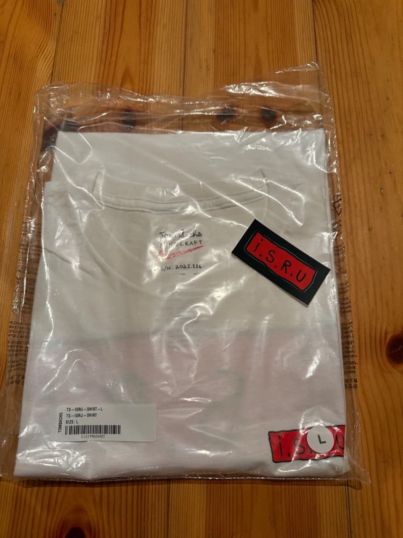 新品 おまけ Tom Sachs NIKECRAFT i.S.R.U. Tシャツ