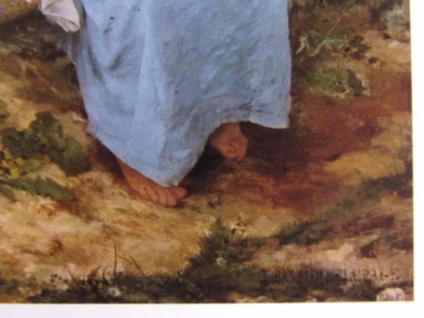 バスティアン＝ルパージュ・ジュール、春の歌、希少な画集より