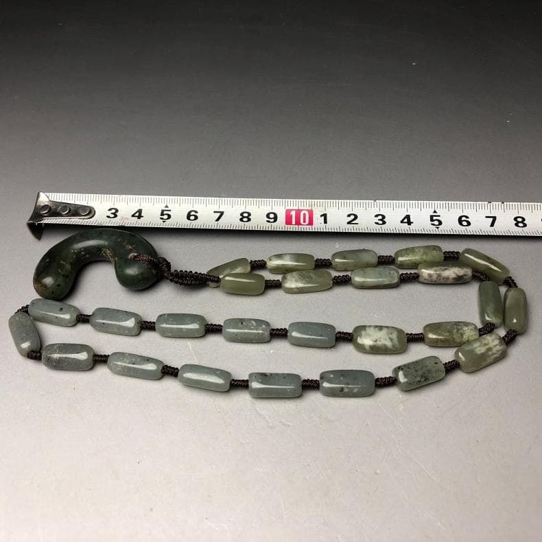 玉製・勾玉・土偶・石器 ペンダント　共箱