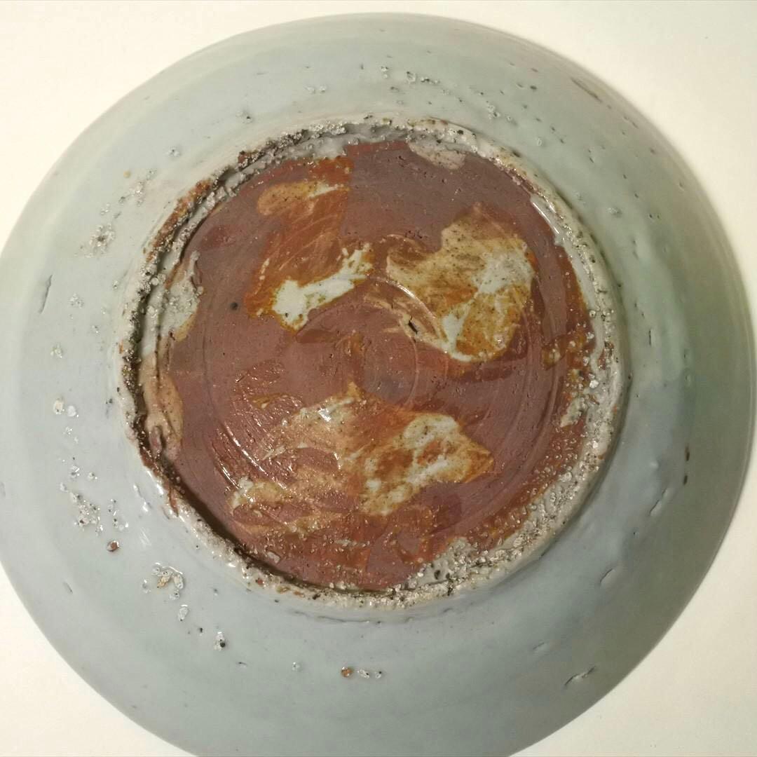 中国　明末清初　呉須赤絵　鳥　草花　中皿　骨董品　アンティーク