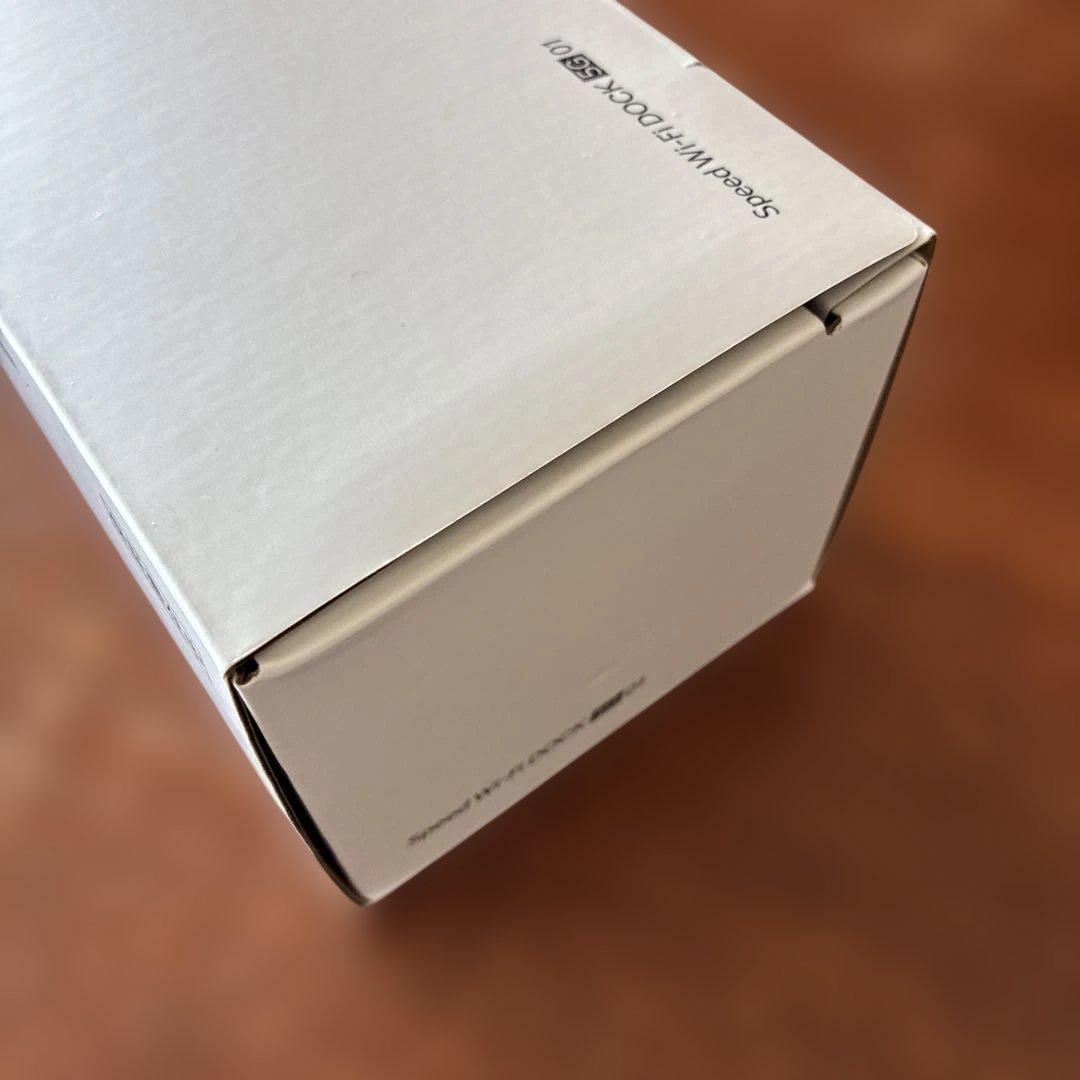 【新品未開封】UQ WiMAX Speed Wi-Fi DOCK 5G 01