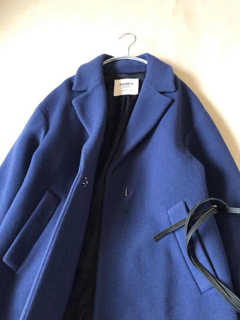 ユナイテッドアローズ上質カシミヤブレンドゆったりチェスターコート♪イタリア製生地