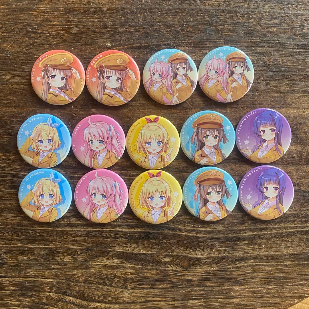 お*ご様 初恋れ〜るとりっぷ　缶バッチ　コンプリート2セット