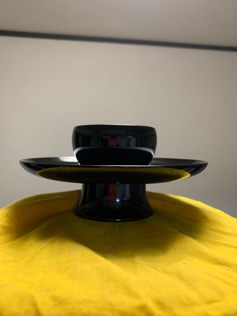 黒色 茶道具用器具 木箱付き