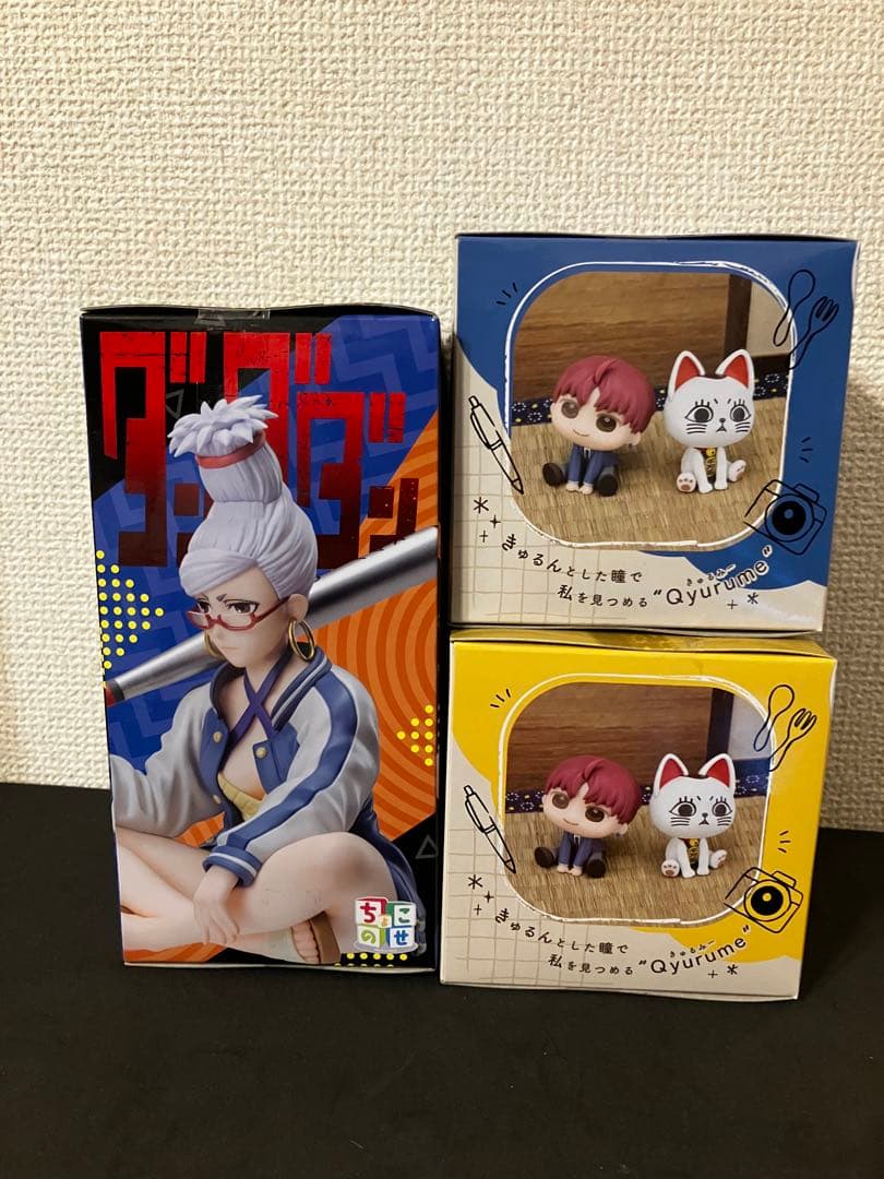 ダンダダン　フィギュア　ジジ　ターボババア　星子　クッション　4体セット