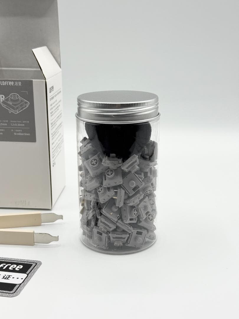 【未使用】Lofree Specter Low-profile POM スイッチ