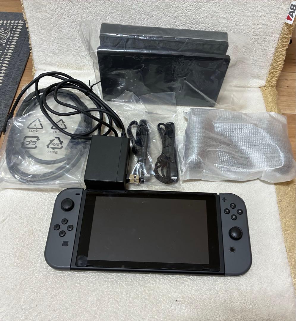 Nintendo Switch 本体 グレー 初期化済み