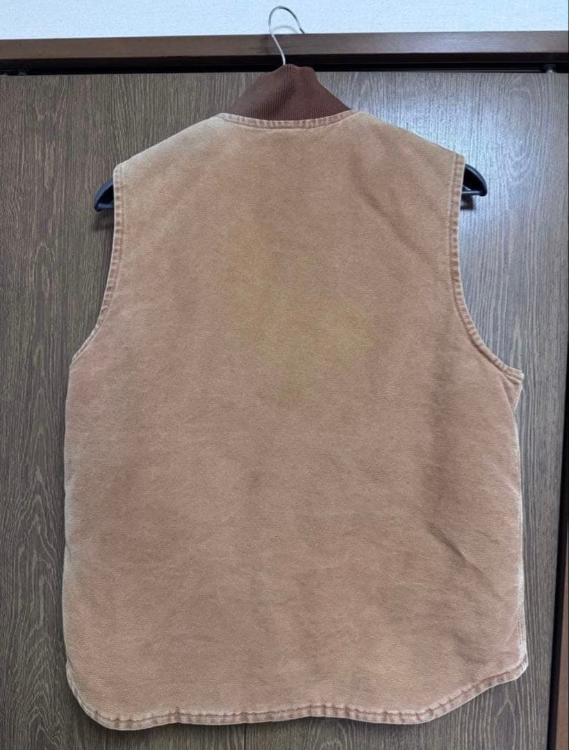 carhartt ダックベスト　ベージュ　M