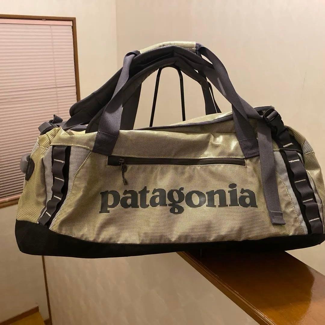 パタゴニア　ブラックホールダッフル　60L