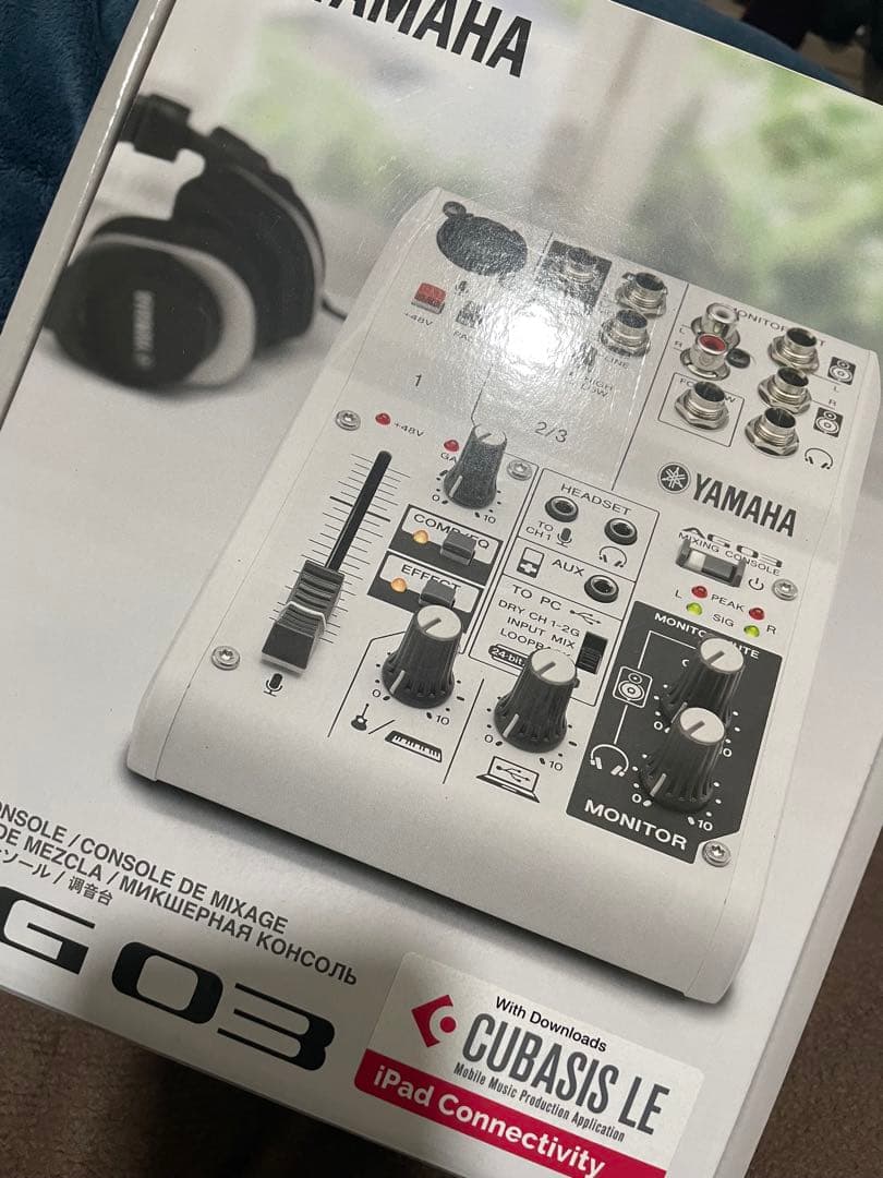 YAMAHA AG03 ミキシングコンソール