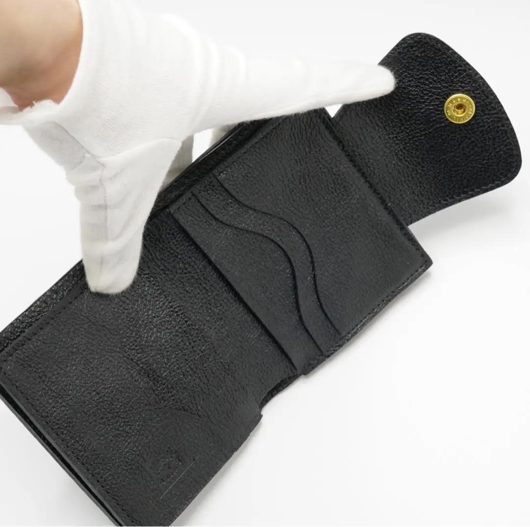 未使用 イルビゾンテ IL BISONTE がま口 二つ折り財布 コンパクト