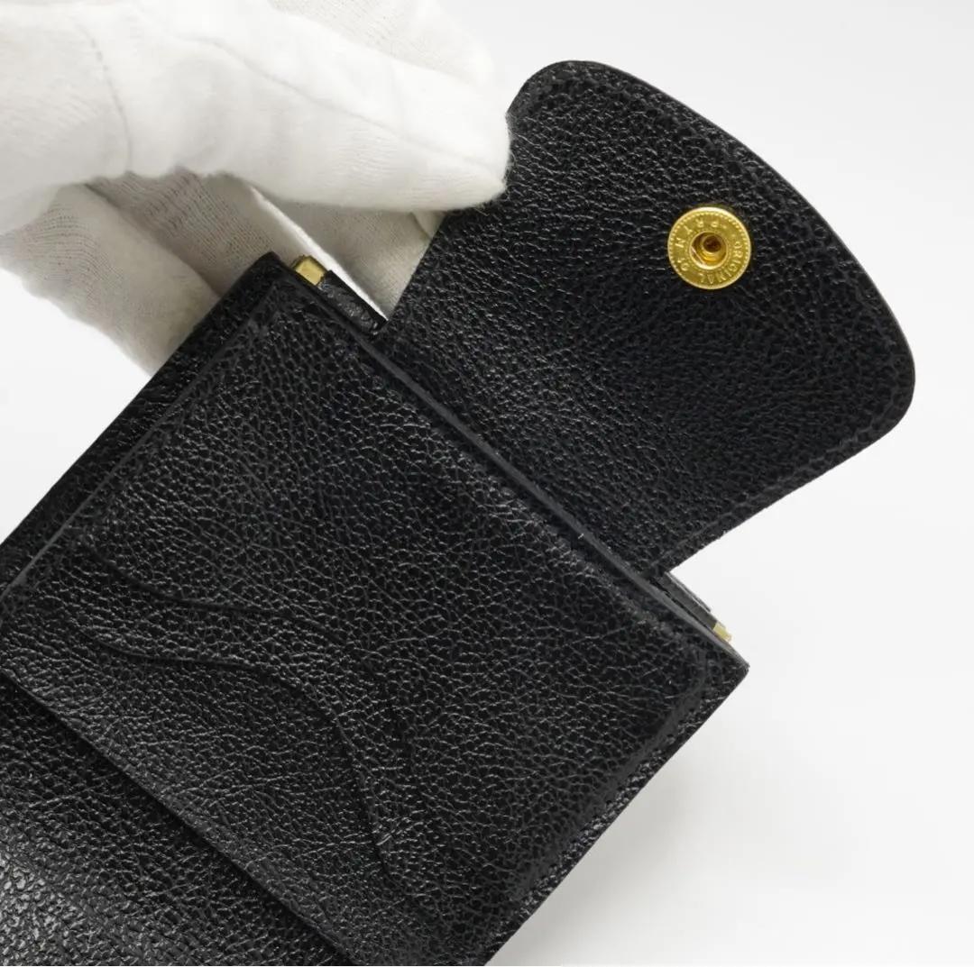 未使用 イルビゾンテ IL BISONTE がま口 二つ折り財布 コンパクト