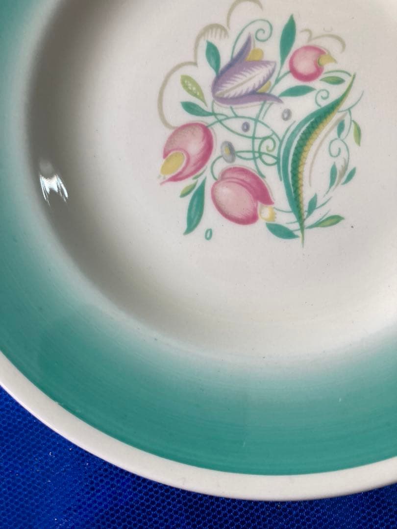 Susie Cooper スージークーパー　ドレスデンスプレイ　プレート　2枚