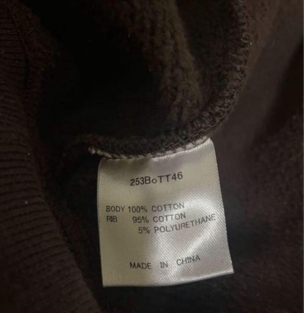 BoTT / ボット BANG LOGO ZIP HOODIE ブラウンパーカー