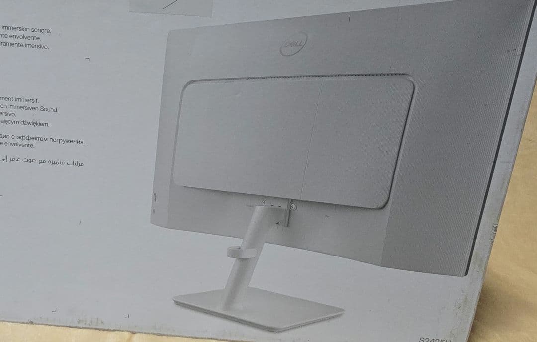 DELL S2425H-A 新品未開封 23.8インチ 100Hz モニター 白