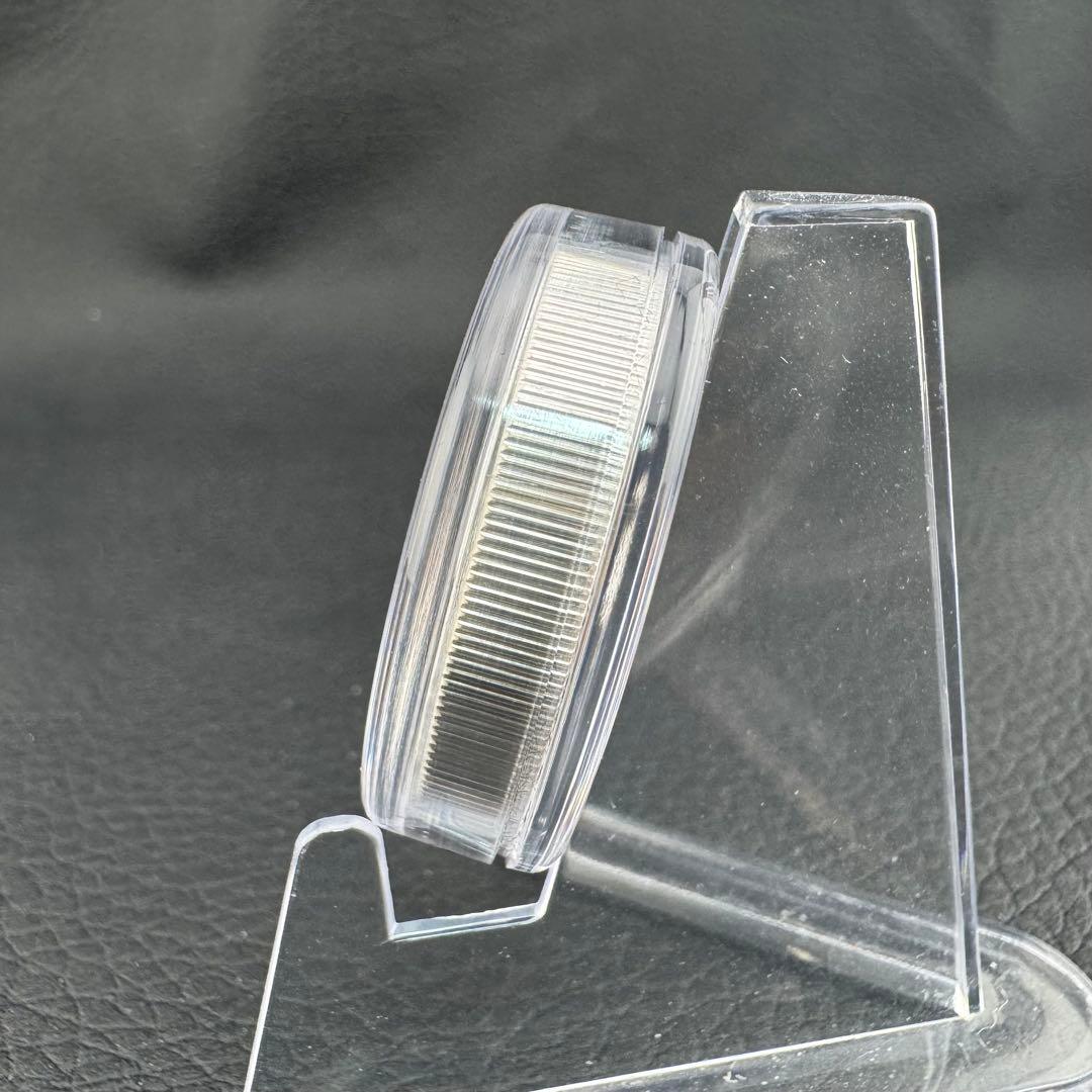 銀貨 ダブルカンガルー ハイリーフ 凹型 極厚銀貨 カラー プルーフ 純銀