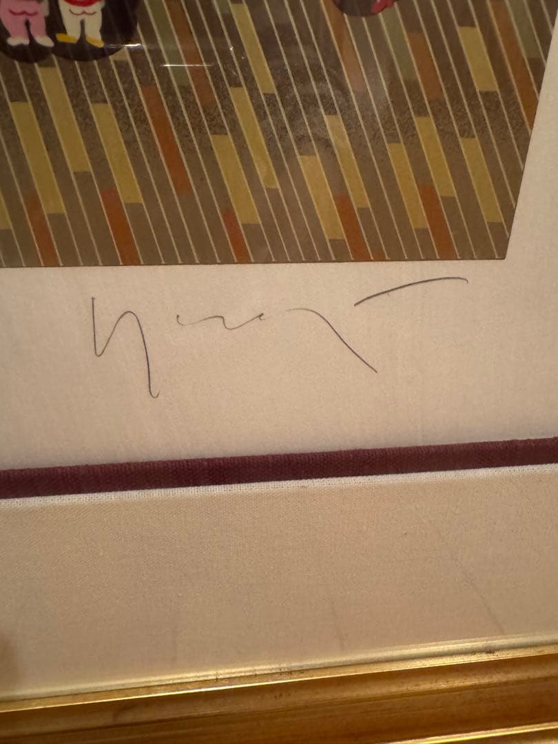 ヒロヤマガタ レンブラント シルクスクリーン 34/125 版画