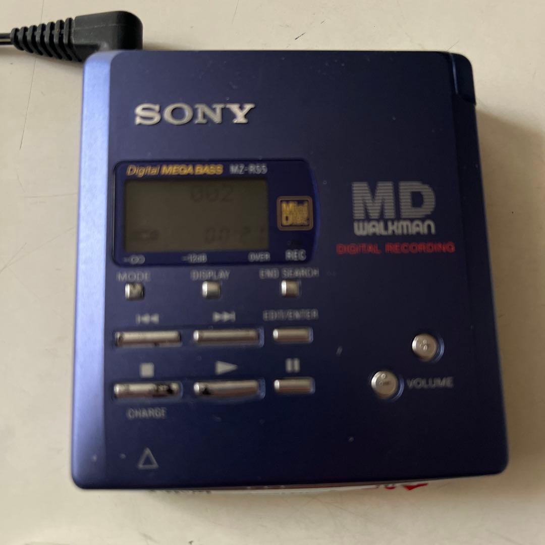 SONY MDウォークマン MZ-R55　動作確認済み