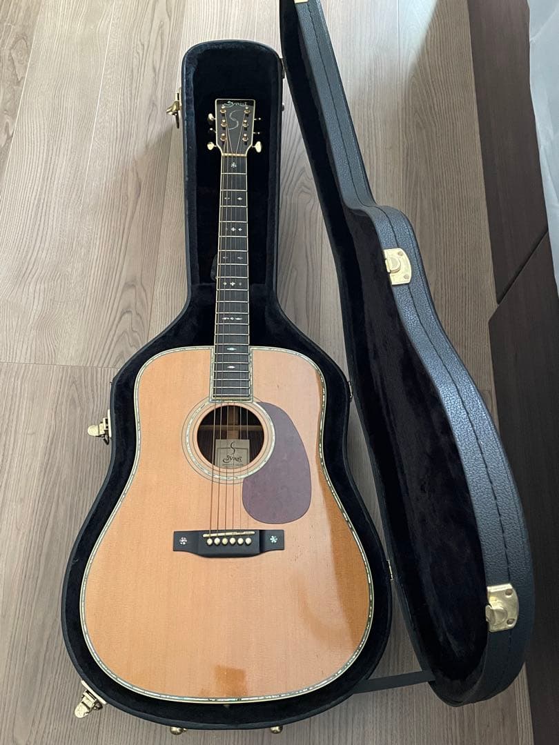 希少なエボニー指板❗️総単板S.Yairi YD-42N＆FISHMAN PU付！