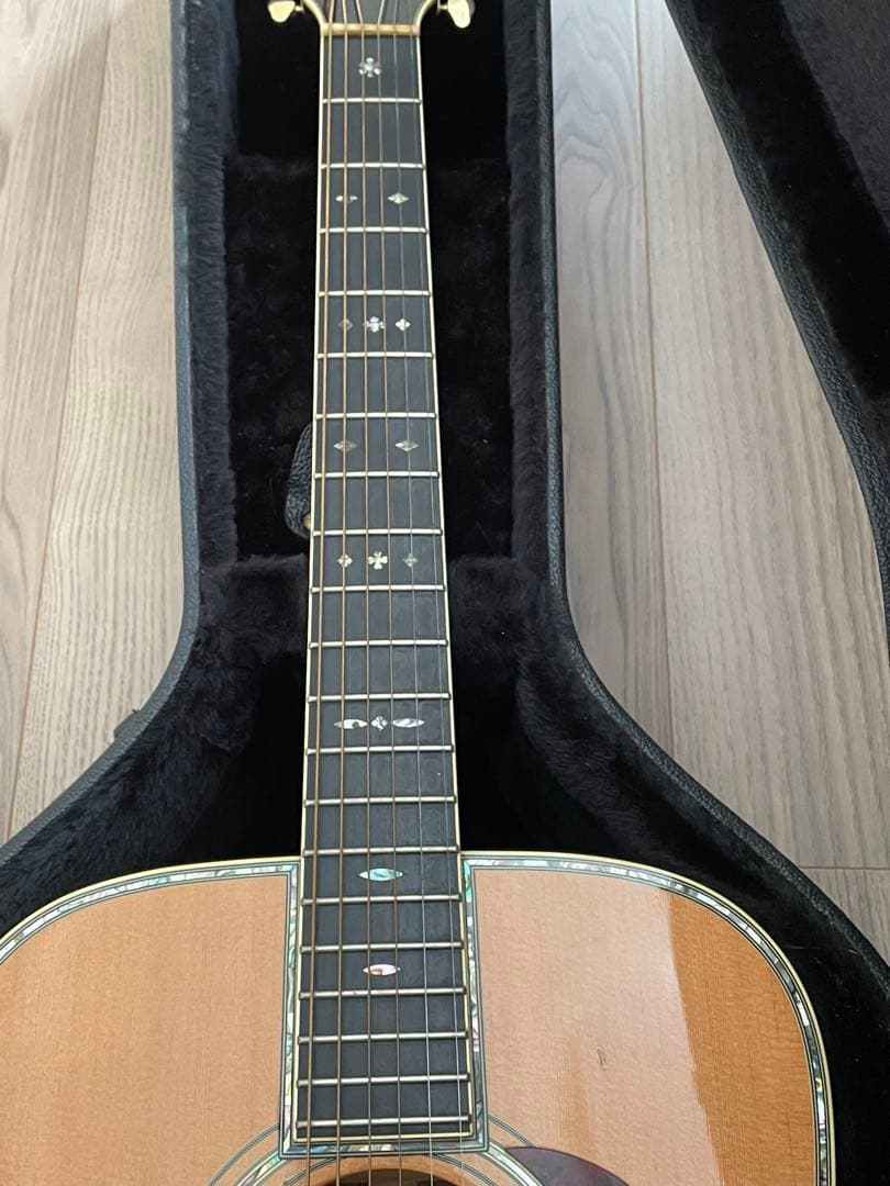 希少なエボニー指板❗️総単板S.Yairi YD-42N＆FISHMAN PU付！