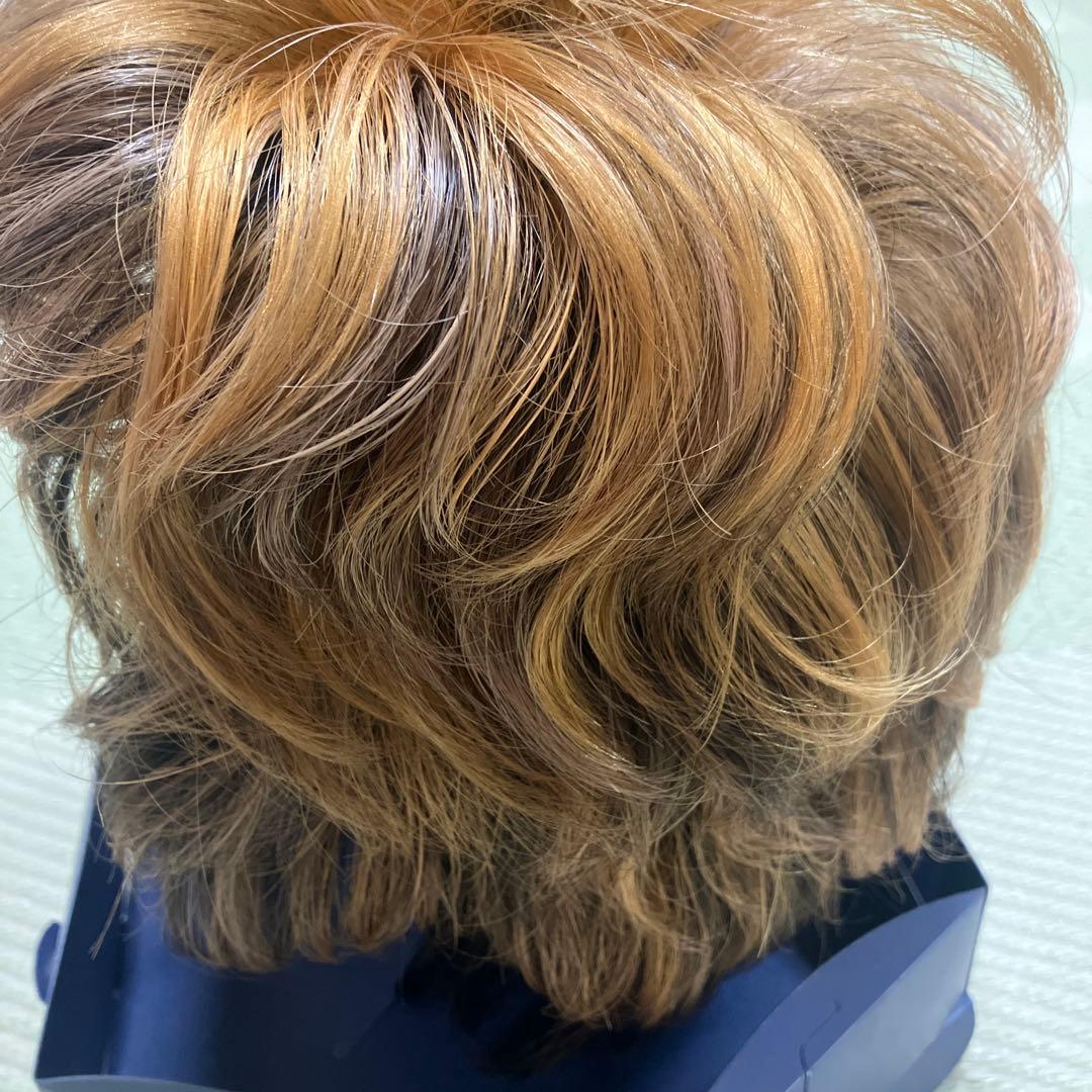 VALAN ヴァラン 人毛 ウィッグ ブラウン系 クリップ付き 中古