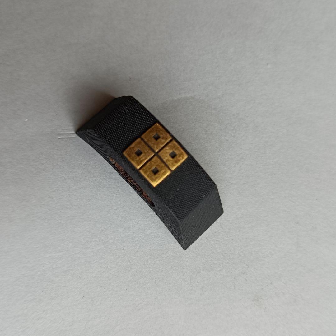 名品刀装具 大岡尹壽作 丸亀城主 京極家 四目結紋