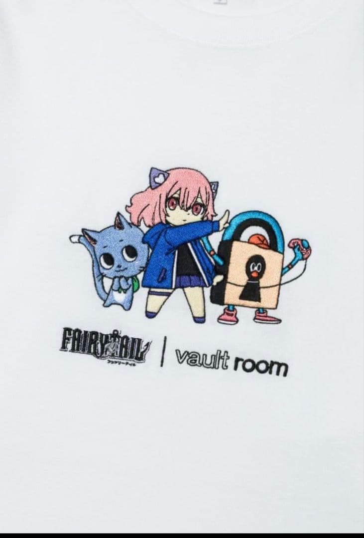 VR × nqrse × HAPPY TEE / WHITE 新品未開封